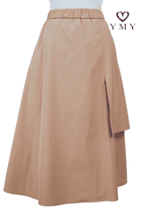 ETHEREAL SKIRT - Chân Váy Vạt Chéo Chất Liệu Polyester Nhập Khẩu Nhẹ Nhàng, Mềm Mịn Phong Cách Cá tính, Basic (Y26SK01)
