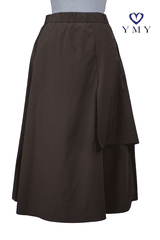 ETHEREAL SKIRT - Chân Váy Vạt Chéo Chất Liệu Polyester Nhập Khẩu Nhẹ Nhàng, Mềm Mịn Phong Cách Cá tính, Basic (Y26SK01)