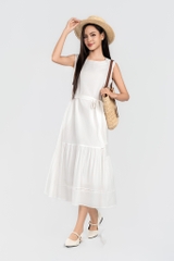 ARIANE DRESS- Váy Dáng Dài YMY Chất Liệu Nylon, Spandex Phong Cách Nhẹ Nhàng, Nữ Tính