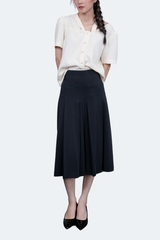 CLARA SHIRT- Áo Sơ Mi Dây Cổ YMY Chất Liệu Cotton/ Spandex Phong Cách Hiện Đại, Thanh Lịch (Y06BLS05)