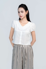 Áo thêu hoa Y05BLS04