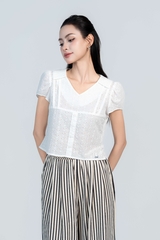 Áo thêu hoa Y05BLS04