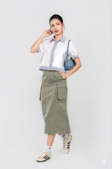 VALERY SKIRT- Chân Váy Túi Hộp YMY Chất Liệu Nylon Nhập Khẩu Phong Cách Năng Động, Cá Tính (Y06SKS01)