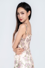 ROSALIE DRESS- Váy 2 Dây In Hoa YMY Chất Liệu Vải Voan (Y06OPS03)
