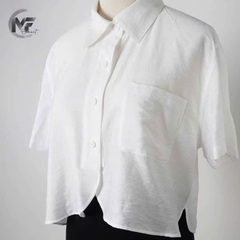 NARA SHIRT - Áo Sơ Mi Túi Hộp YMY Chất Liệu Linen Nhập Khẩu Phong Cách Hiện Đại, Basic ( Y05BLS13)