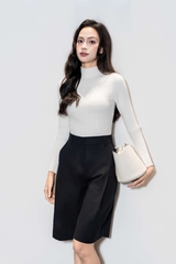 SILVA PANTS - Quần Short YMY Chất Liệu Đũi Thoáng Mát Nhập Khẩu Phong Cách Thanh Lịch (Y25FWPT03)