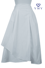 ETHEREAL SKIRT - Chân Váy Vạt Chéo Chất Liệu Polyester Nhập Khẩu Nhẹ Nhàng, Mềm Mịn Phong Cách Cá tính, Basic (Y26SK01)