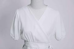 ALMA TOP - Áo Kiểu Cổ Chéo YMY Chất Liệu Nhập Khẩu Phong Cách Trẻ Trung, Thanh Lịch ( Y05BLS11)