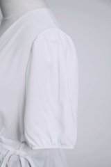 ALMA TOP - Áo Kiểu Cổ Chéo YMY Chất Liệu Nhập Khẩu Phong Cách Trẻ Trung, Thanh Lịch ( Y05BLS11)