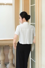 NARA SHIRT - Áo Sơ Mi Túi Hộp YMY Chất Liệu Linen Nhập Khẩu Phong Cách Hiện Đại, Basic ( Y05BLS13)