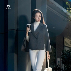 Áo Khoác Dạ Blazer YMY Chất Liệu Dạ Nhập Khẩu Phong Cách Thanh Lịch (SRCCT02)