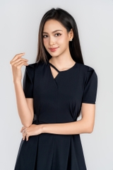RIVANE DRESS- Váy Dài YMY Chất Liệu Nylon Spandex Phong Cách Thanh Lịch (Y06OPS05)