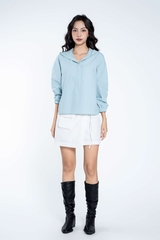 AERI HOODIE - Áo Gió Có Mũ YMY Chất Liệu Nylon Nhập Khẩu Phong Cách Thể Thao, Năng Động (Y25FWJK01)