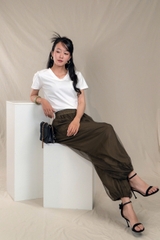 POCKET V TEE- Áo Phông YMY Chất Liệu Cotton 100% Thoáng Mát, Phong Cách Basic