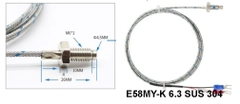 Cảm biến nhiệt độ k dây dò nhiệt k 2 dây