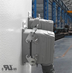 Đầu nối tải nặng cho cáp đồng trục 6 chân 35A