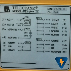 Điều khiển cẩu trục từ xa 12 nút Telecrane F23-A++ (S)