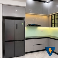 Mẫu tủ bếp nhựa cao cấp chống nước phường 10 Gò Vấp, Hồ Chí Minh