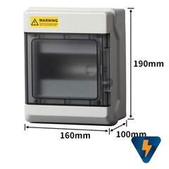 Hộp bằng nhựa (plastic) ABS ECO PN06