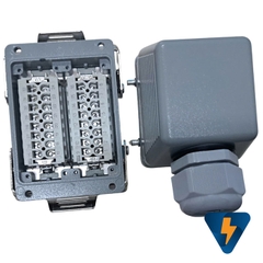 Đầu nối tải nặng cho cáp đồng trục Heavy Duty Connector 32 Pin 16A