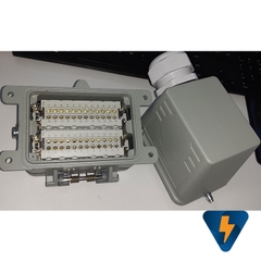 Bộ giắc cắm 48 chân 16A có nắp đậy