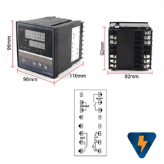 Đồng hồ nhiệt độ REX-C900