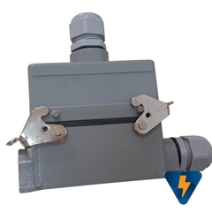 Đầu nối tải nặng cho cáp đồng trục Heavy Duty Connector 24 Pin 16A gắn nổi