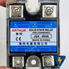 Rơ le bán dẫn SSR JGX-40VA Arthur SOLID STATE RELAY JGX-40VA