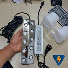 Bộ phun sương tạo độ ẩm siêu âm 10 mắt + nguồn + phao + dây dài 5 mét