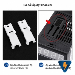Bộ điều khiển nhiệt độ CH102 , Đồng hồ đo nhiệt độ CH102