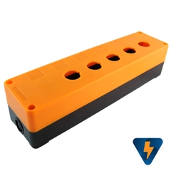 Hộp nhựa 1 2 3 4 5 6 lỗ màu vàng đen