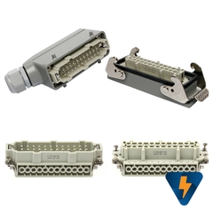 Jack cắm công nghiệp, phích cắm công nghiệp 24 chân 16A
