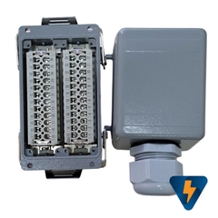 Heavy Duty Connector 48 Pin, AC 500 Volt  16A 6kv 3