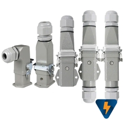Giắc cắm (jack cắm) 5 chân 10A vuông kiểu nằm ngang