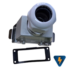 Giắc cắm (jack cắm) phích cắm công nghiệp 4 chân 80A + 2 chân 16A