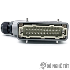 Giắc cắm (jack cắm) phích cắm 24 chân 16A HDC-HE-024-F  HDC-HE-024-M