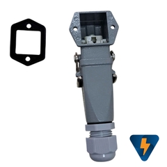Đầu nối 5 chân, đầu nối 5 pin 4P + 1Pe kiểu nằm ngang