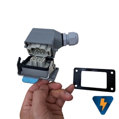 Đầu nối tải nặng cho cáp đồng trục Heavy Duty Connectors 6 Pin 16A