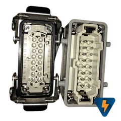 HDC-HE-016-F HDC-HE-016-M HDC-HE-016F HDC-HE-016M Đầu nối dây 16A