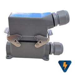 Đầu nối cho cáp đồng trục HDC-HE-024-3 kiểu đế nổi