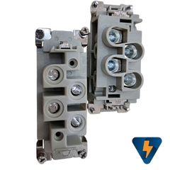 Giắc cắm (jack cắm) phích cắm công nghiệp HDC-HK4/0-004-F HDC-HK4/0-004-M