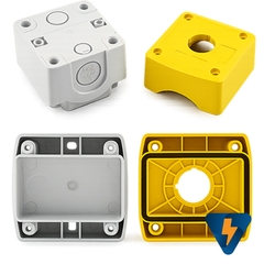 Box 1 lỗ phi 22, hộp box 1 lỗ phi 22 25 30 chống nước