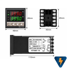 Đồng hồ nhiệt độ REX-C100