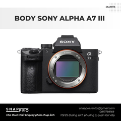 MÁY ẢNH SONY A7 III