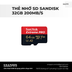 Thẻ nhớ MicroSD A2 64GB 200MB/s