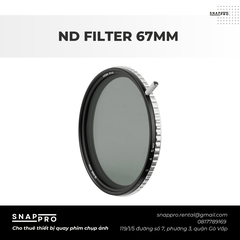 VND Filter 67mm