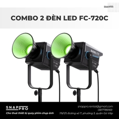 COMBO 2 ĐÈN NANLITE FC-720C