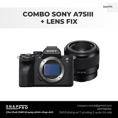 Combo Sony A7SIII + Lens Fix