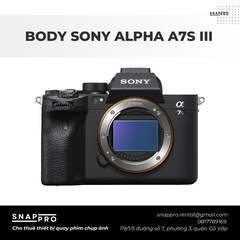 MÁY ẢNH SONY A7S III