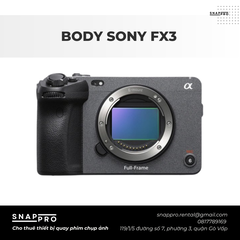 MÁY ẢNH SONY FX3